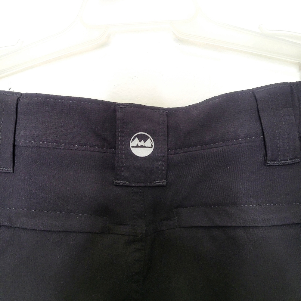 Wrangler Outdoor Black Chino Hiking Shorts Mens Size 30 Moisture Wicking - Picture 5 of 10
